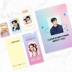 퍼블로그 L홀더 미니L홀더 굿즈 홀더 L홀더제작 주문제작 굿즈제작 포카홀더제작